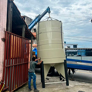 Silos de plástico